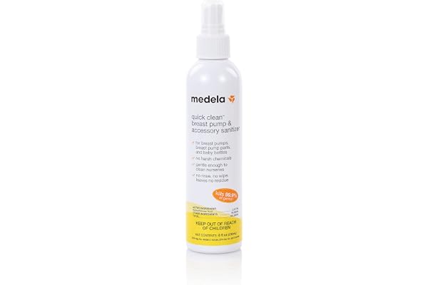 Medela Quick Clean Breast Pump and Accessory Sanitizer Spray