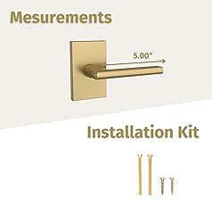 Mega Handles Dummy I Lever Door Lock Handle Set for