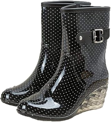 leopard rain boots amazon