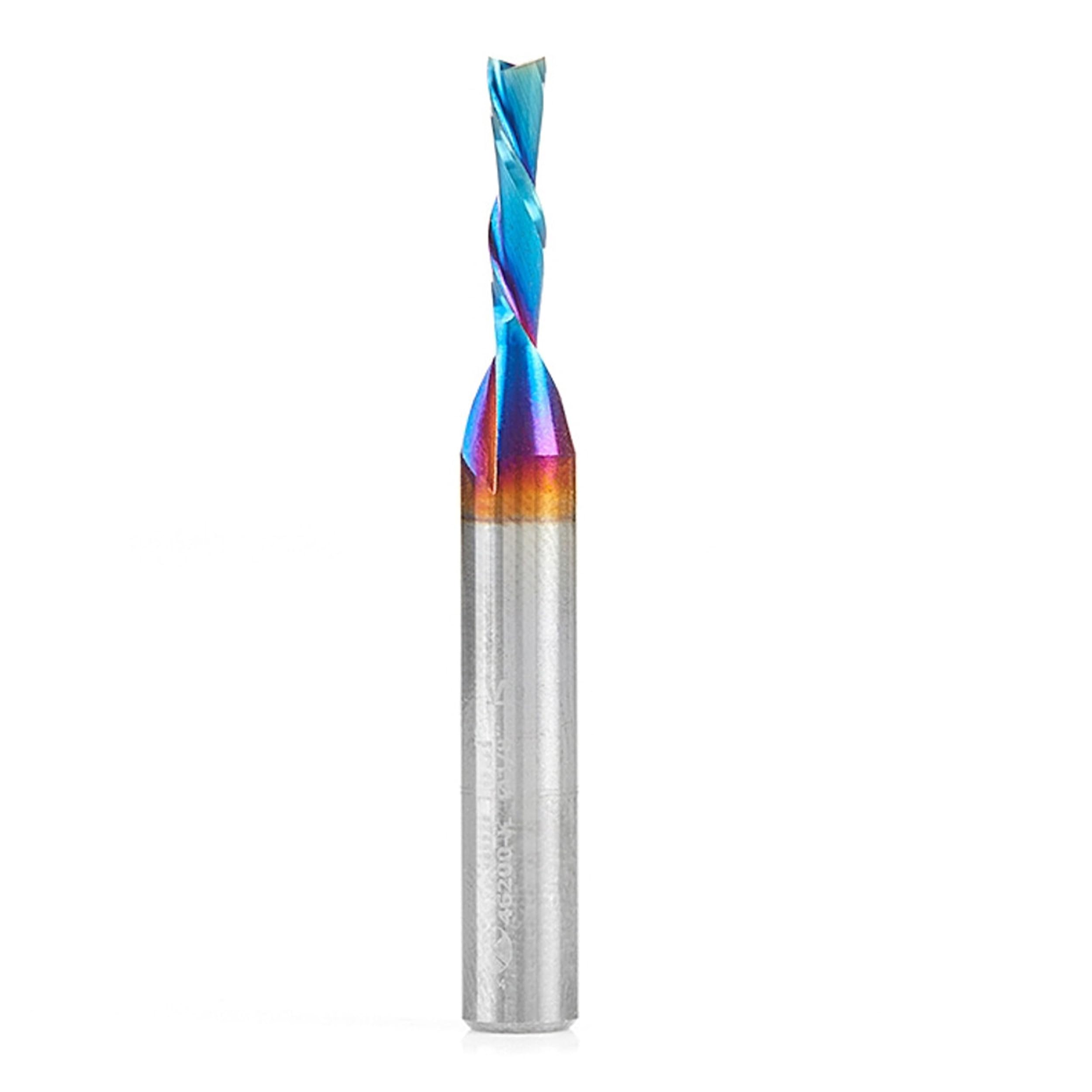 Amana Tool - 46200-K Solid Carbide Spektra Extreme Tool Life Coated Spiral Plunge 1/8 Dia