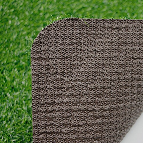 32”X20” Heavy Duty Green Artificial Grass Turf Carpet Rug Welcome Door Mat Synthetic Lawn Turf Carpet for Entrance Way & Porch, Outdoors and Indoors - Thumbnail 5