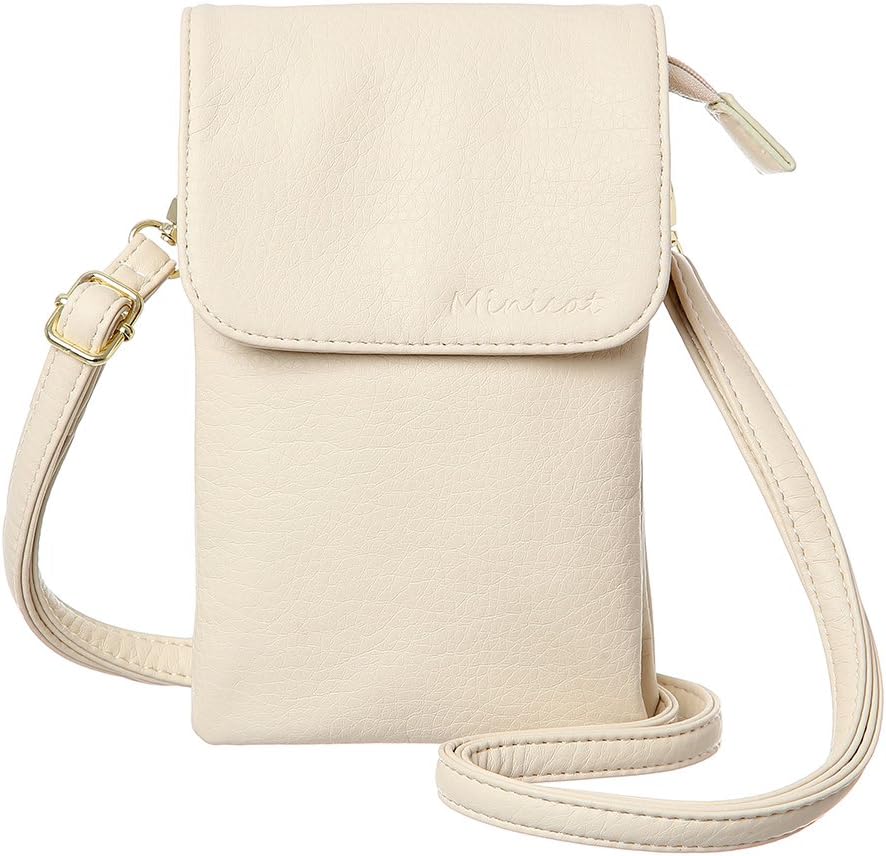 MINICAT Roomy Pockets Series Small Crossbody Bags Cell Phone Purse Wallet for Women