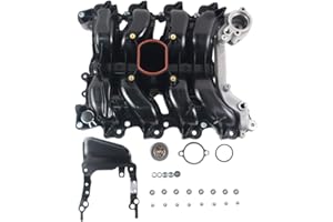 615-175 Upper Intake Manifold with Gaskets for 2001-2011 Fo-rd Crown Vict-oria Mus-Tang Expl-orer Lin-coln Town Car Mer-cury Grand Mar-quis Mount-aineer V8 4.6L 9W7Z9424A GELUOXI