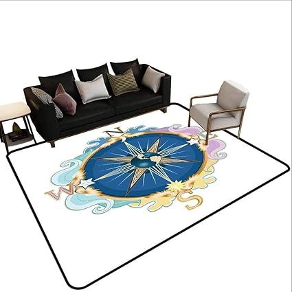 Wallpaper Nautische tapijten voor de woonkamer For Free