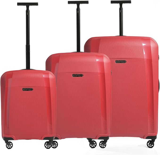 Epic Phantom Suitcases 4 Wheels Set of 3pcs. Amazon.co.uk Luggage