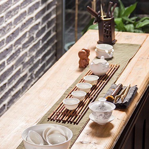 VT BigHome Tea Cup Tureen Teapot Chinese Traditional Kungfu Tea Pot Ceramic Tea Bowl Cup Porcelain Sancai Cup Tea Cup Sets