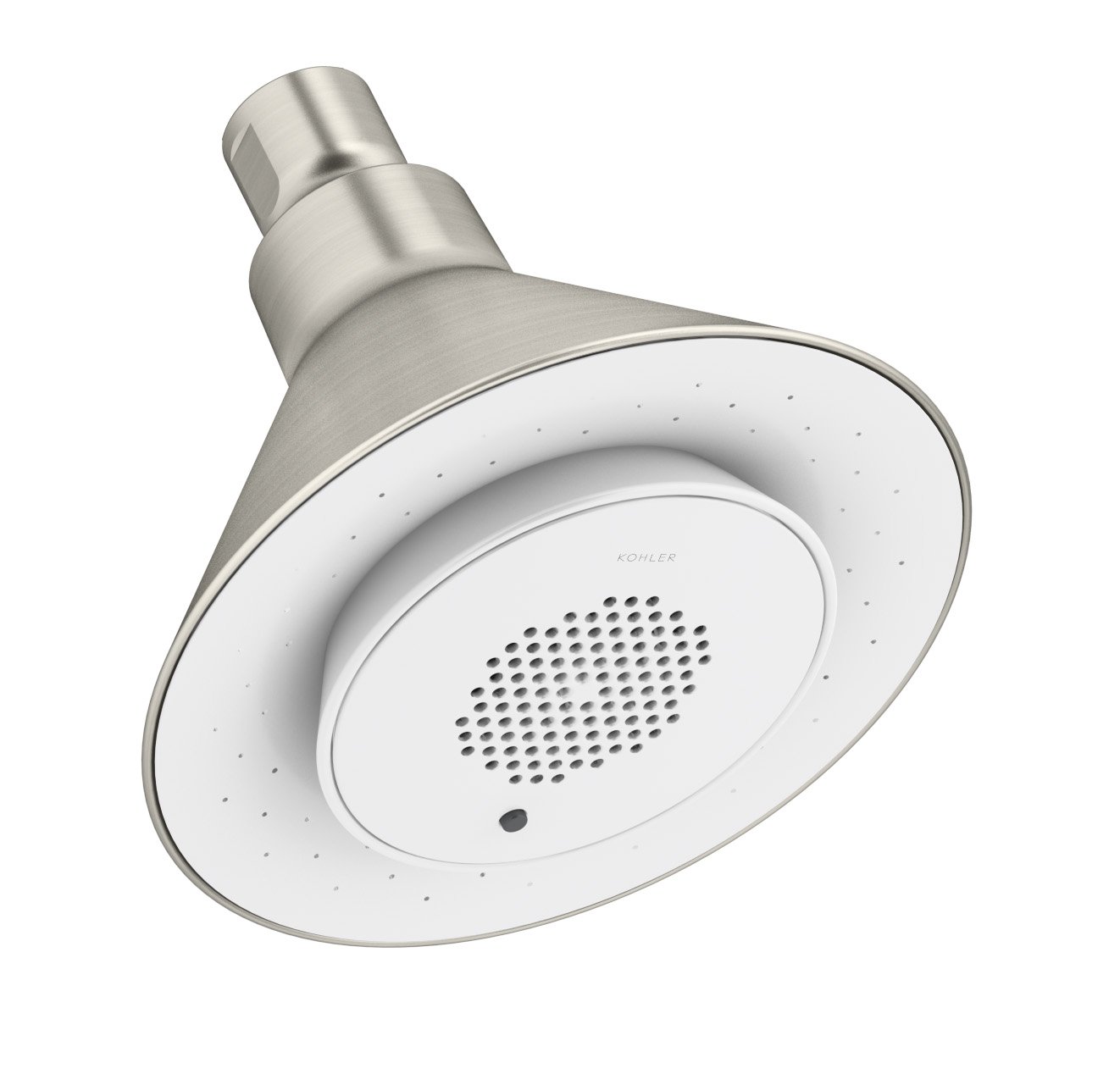 KOHLER K9245BN 2.5 GPM Moxie Showerhead and Wireless Speaker, Vibrant