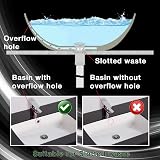 Xcel Home Slotted Chrome Click Clack Basin Waste G 1 ¼ BSP Connection view 4