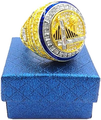 TuoYu Christmas Gift 2017 Warriors Curry Championship Rings Trophy Prize (9)
