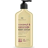 Botanic Hearth Coconut & Ceramide Body Lotion | Barrier Repair with 5 Oil Blend & Butters, Deep Hydration, Paraben Free, 5-in-1 Care, 16 fl oz / 473 ml