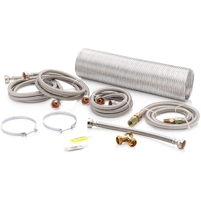 Buy Superior Brands Washer and Gas Steam Dryer Laundry Install Kit with