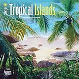 Tropical Islands - 2016 Mini Wall Calendar 7 x 7in