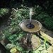 RSTECH Solar Powered Bird Bath Fountain Pump 1.5W Solar Panel Water Floating Fountain Pump Kit for Outdoor, Garden, Pool, Pond, Fish Tank Aquarium Decorations
