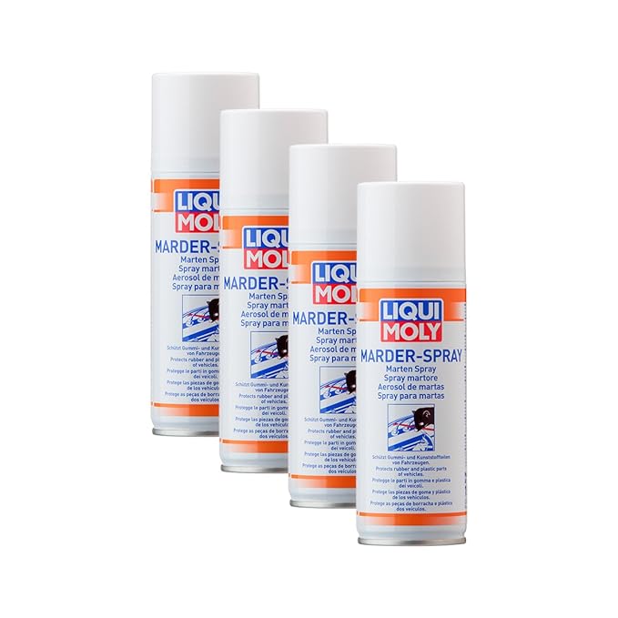 4x LIQUI MOLY 1515 Marder- Schutz Spray 200ml