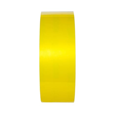 Tuffmark Superior Adhesive Floor Marking Tape Tear Resistant Floor Tape Floor Safe Marking Tape For Warehouse Workplace Surfaces Yellow 2 Inch X