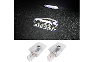 uunonaha LED Car Door Logo Lights Courtesy Projector Laser Welcome Light Puddle lamp 2 pcs Compatible with Forester Outback Legacy Ascent Car Accessories (Ascent 01, Ascent)
