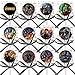 Avengers Infinity War Movie Lollipops Party Favors Supplies Decorations Lollipops with Black Ribbon Bows Party Favors -12 pcs