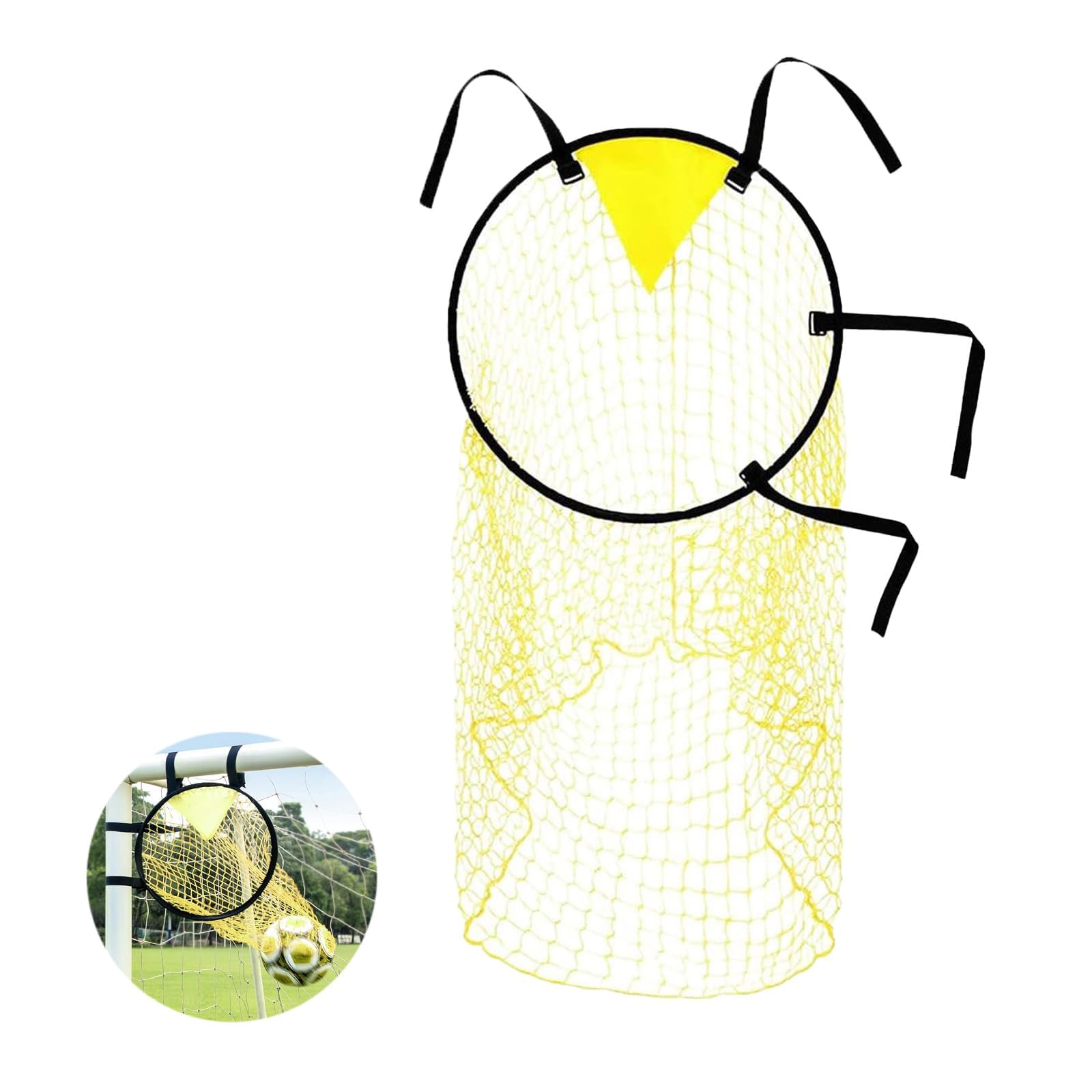 Football Goal Pocket Free Kick Shooting Practice Training Target Football Football Training Mat Football Training Auxiliary Net Football Training Equipment Corner Kick Shooting Target