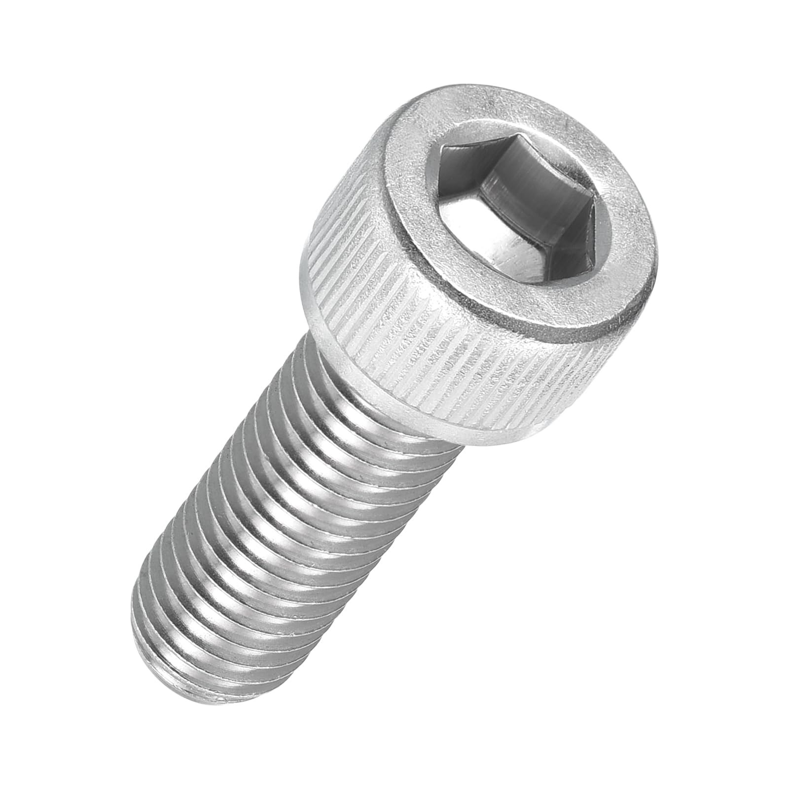 Kozelo 5pcs Socket Head Cap Screws - [M10-1.5 x 30mm] 304 Stainless Steel Allen Socket Drive for Electrical Motor 3D Printing Fan Engine Replacement Use, Silver — image 1