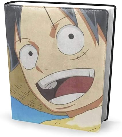 Amazon ワンピース ブックカバー超繊pu革ソフト耐久防水優雅なブックカバー 28 57cm ブックカバー 文房具 オフィス用品