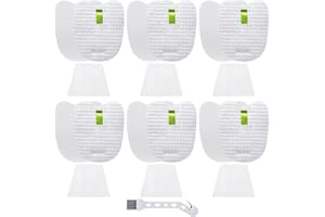 ARYAVOS HV322 Filter Replacement for Shark Rocket Vacuum Rocket Pro HV322 HV345 HV320 HV321 UV330 UV480 UV422 ZS350 ZS351 ZS352, Part # XPMFK320 & 1084FTV320, 6 Foam & Felt Filters