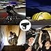 Rortquee USB Rechargeable Bike Light Set,1500mA Powerful Waterproof Mountain Bicycle Headlight and Taillight Set Super Bright Front Light and Rear Light for Cycling Safety