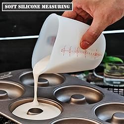 AKOAK 1 Pack Soft Silicone Measuring Cups with