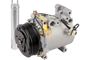 BUYAUTOPARTS! For Mitsubishi Lancer Evolution 8 VIII 2003 AC Compressor w/A/C Drier - BuyAutoParts 60-88921R2 New