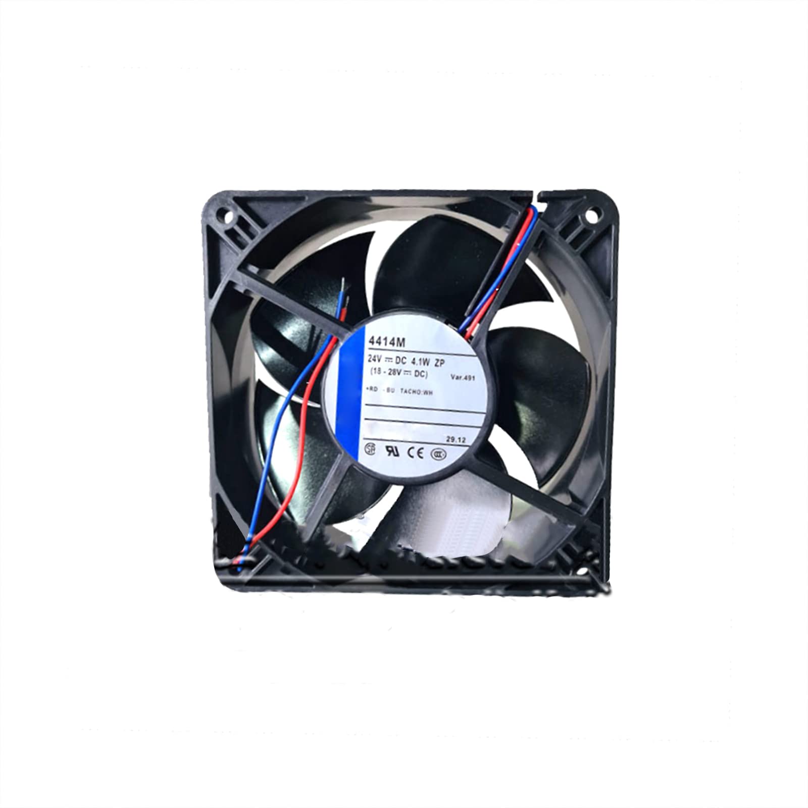 LICHIFIT Inverter Cooling Fan for ebmpapst 4414M DC24V 4.1W Frequency Converter Cooling Fan Replacement