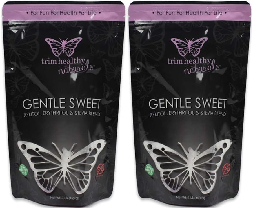 Trim Healthy Mama Gentle Sweet™ Xylitol, Erythritol & Stevia Ground Blend (2Pack)