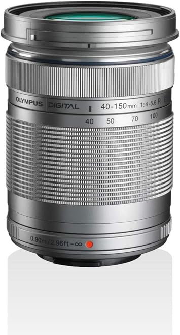 Amazon Com Olympus M 40 150mm F4 0 5 6 R Zoom Lens Silver For Olympus And Panasonic Micro 4 3 Cameras International Version No Warranty Surveillance Camera Lenses Camera Photo