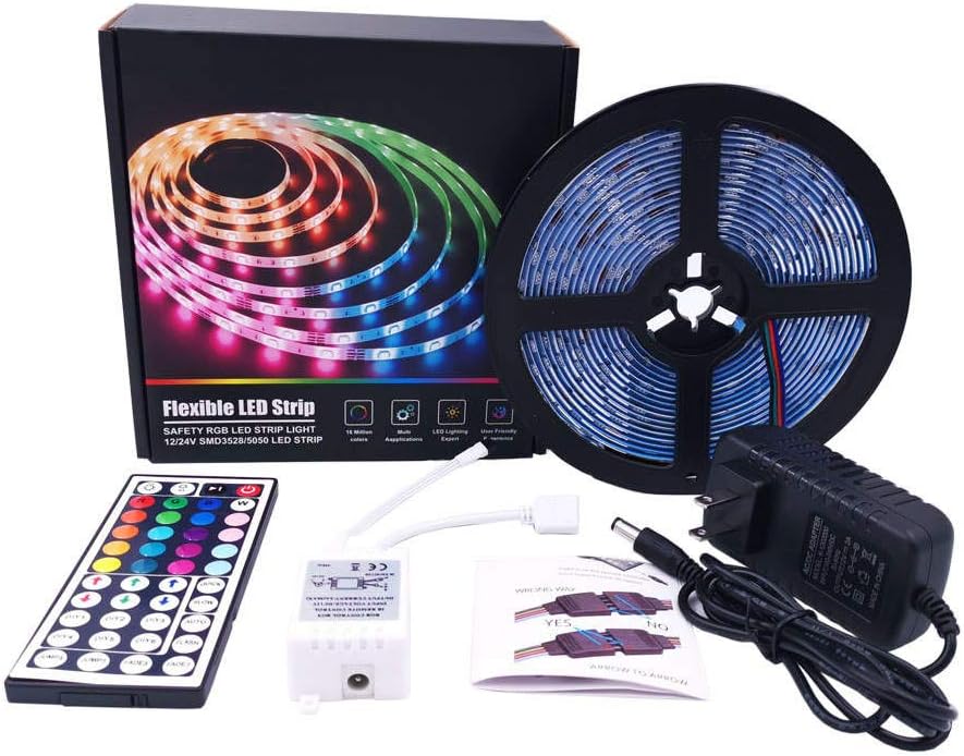 App Controlled Voice Activated LED Strip Lights with Amazon.co.uk