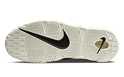 Air More Uptempo 96 in Sail, Black, Team Orange by