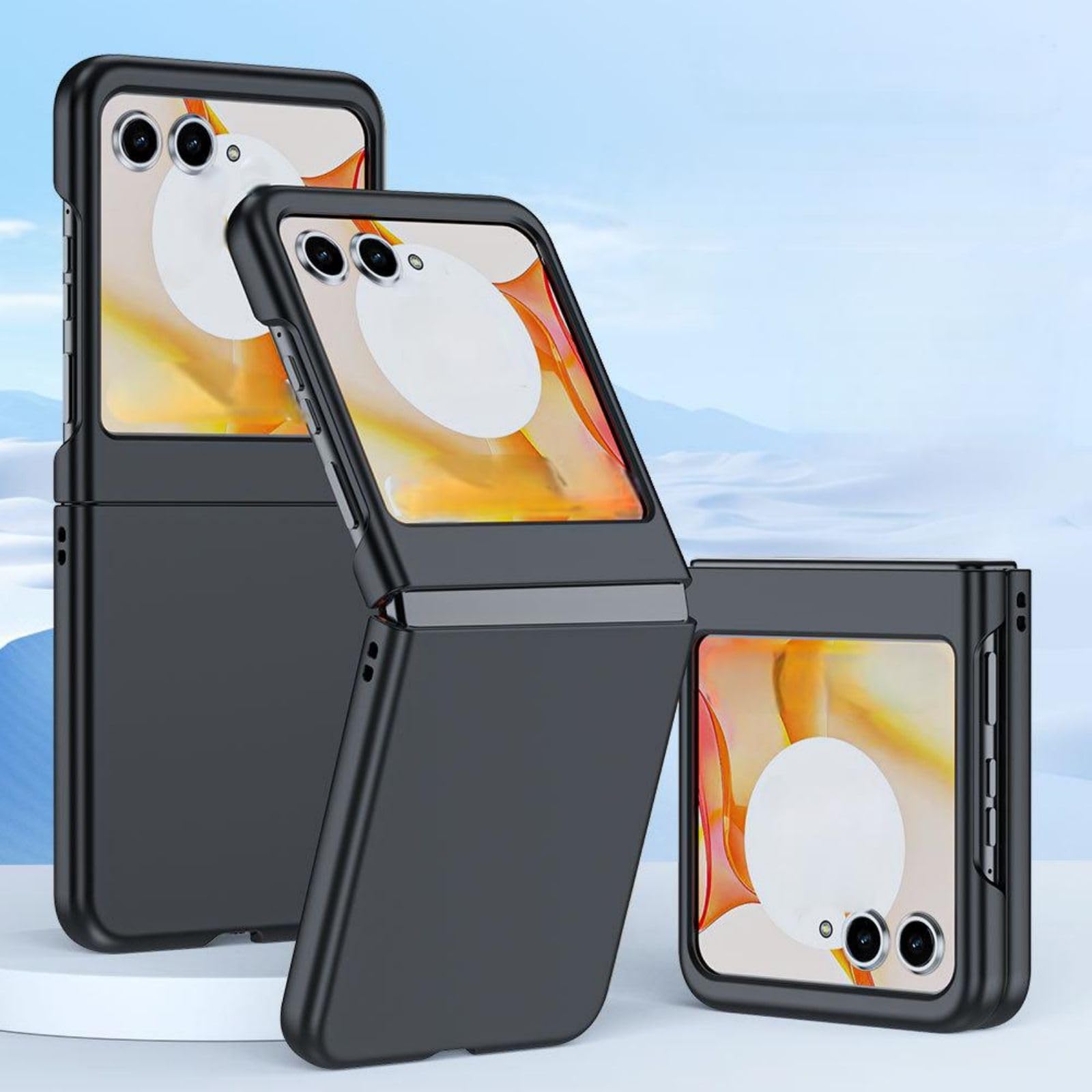 Hülle Case for Razr 50 Ultra Cover,Skin Feel Bumper Slim Shell for Motorola Razr 50 Ultra(6)