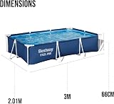 Bestway Steel Pro 9.10ft Above Ground Pool with Filter Pump, 3.00m x 2.01m view 6