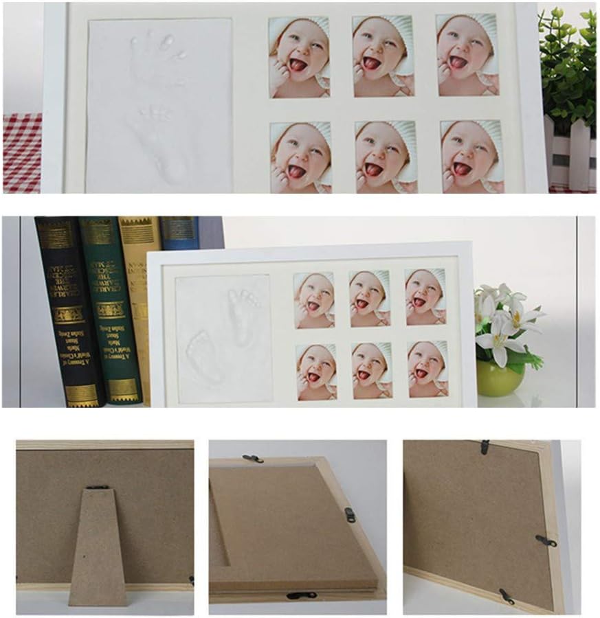 Chseea Cadre A Souvenir De Bebe Kit Empreinte Pieds Et Mains Bebe Avec Photo Cadre Empreinte Bebe Boite Keepsakes Grand Coffret Souvenirs De Naissance De Bebe 1 Cadeaux De Naissance Et Souvenirs