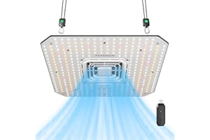 VIVOSUN AeroLight A100SE, LED Grow Light 100W with Integrated Circulation Fan & GrowHub Controller E25, Compatible with App and E42A, 2x2/2x4 Coverage, Establish an Intelligent Grow Environment