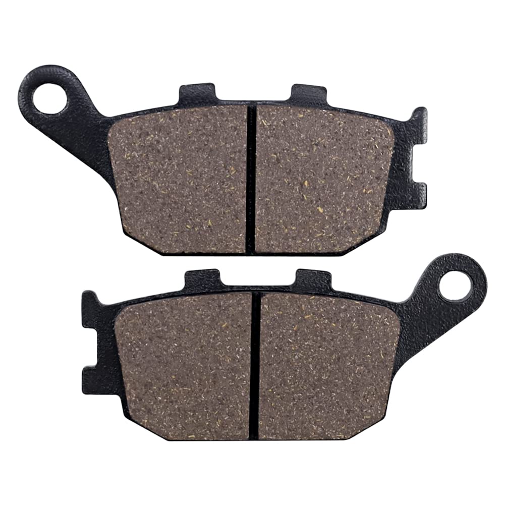 Cyleto Rear Brake Pads for Kawasaki Z750 Z 750 ZR750 ZR 750 2007-2011 KLV 1000 LV 1000 2004-2005 KLZ 1000 Versys 2012-2013 Z1000 ABS ZR1000 2007-2009