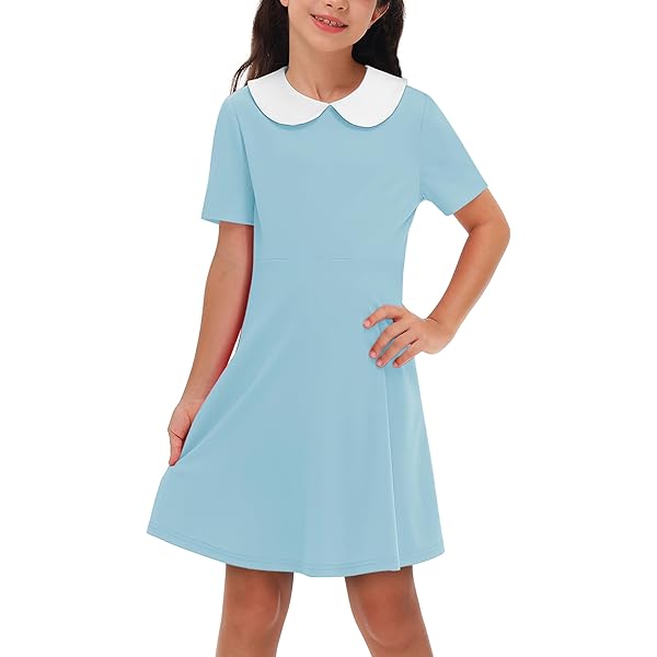 Amazon.com: SANGTREE Girls Nautical Sailor Dresses School