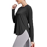 PINSPARK Women's Long Sleeve UPF 50+ Quick Dry Workout Shirt