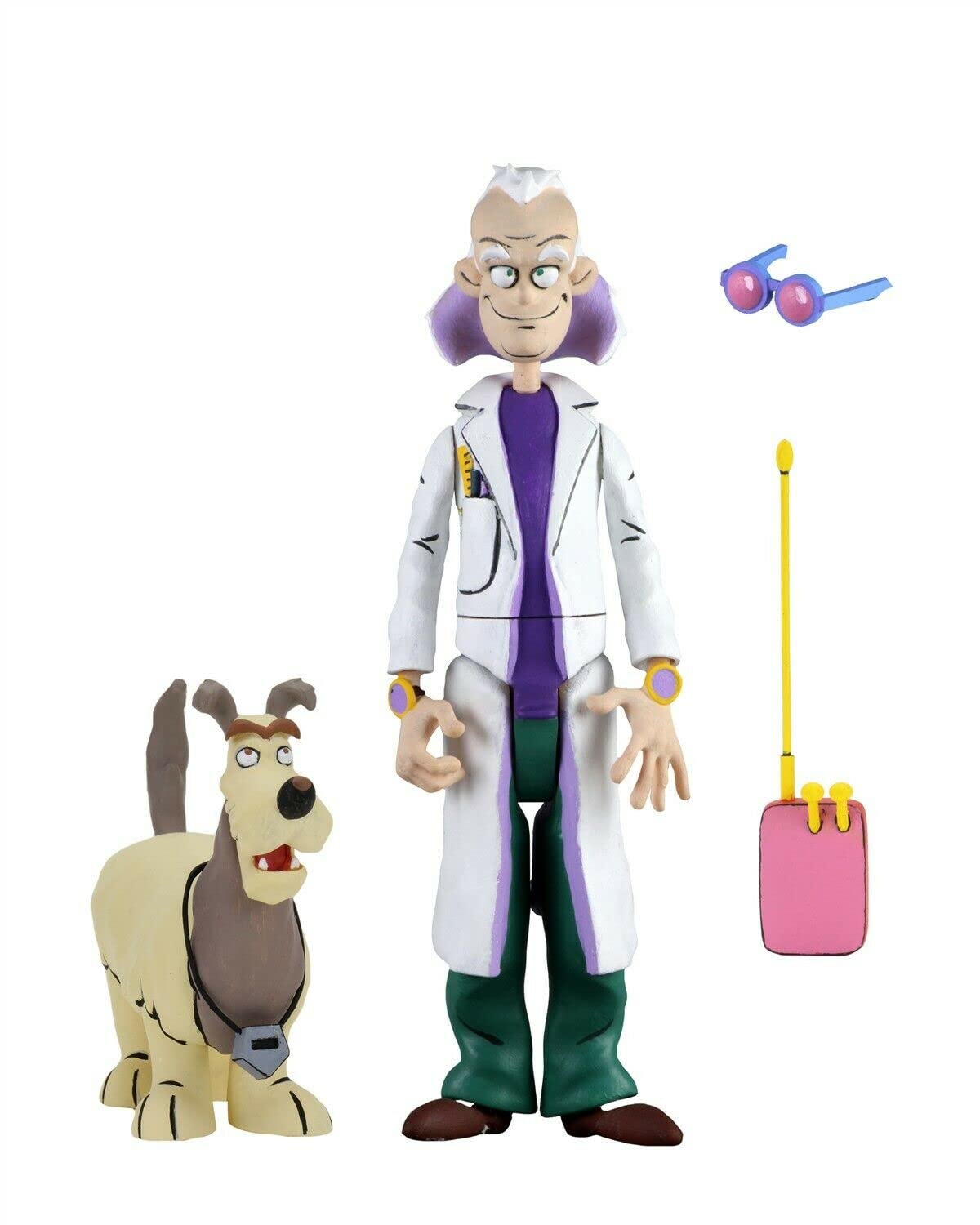 Doc Brown and Einstein - Toony Classics - BTTF - NECA
