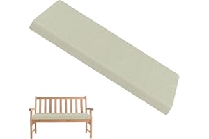 Bench Cushions for Indoor/Outdoor Furniture 48/40/60 x 12/14/16 inch Rectangular Non-Slip Bench Cushion pad for Deck Chair Di