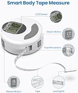 RENPHO Smart Bluetooth Body Tape Measure for Fitness & Weight Loss view 8