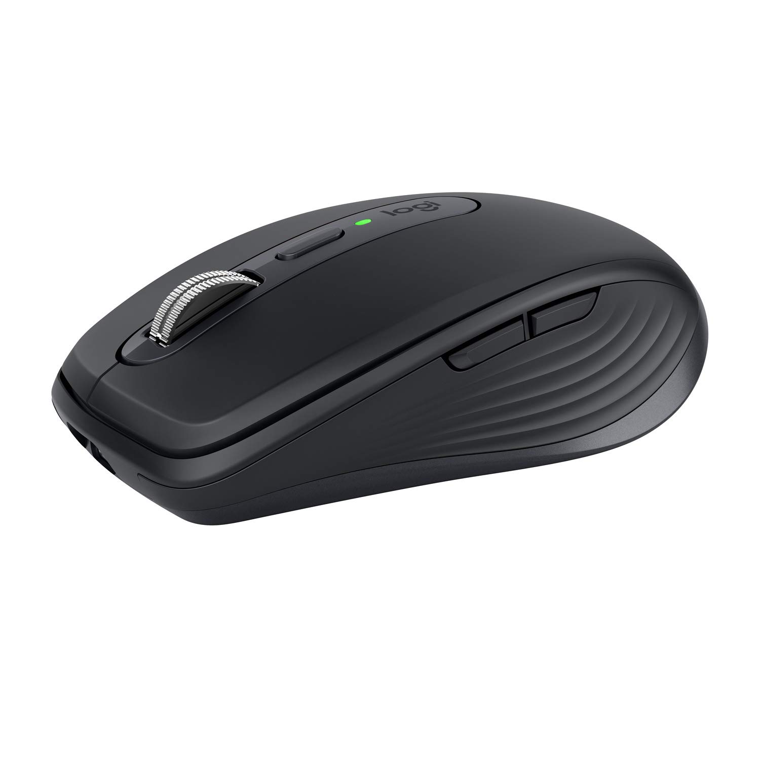 Logitech MX Anywhere 3 Compact Performance Mouse - Wireless, Magnetic Scrolling, Ergonomic, 4000DPI Sensor, Custom Buttons, USB-C, Bluetooth, Apple Mac, iPad, Windows PC, Linux, Chrome, Graphite
