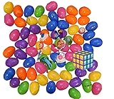 25 Toy Filled Easter Eggs with Easter Icon Cube Toy