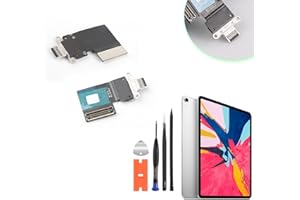 FKBAightccy Dock Connector Replacement for iPad Pro 11" 1st 2nd Gen A1980 A2013 A2228 A2068 for iPad Pro 12.9" 3rd 4th Generation A1876 A2014 A2229 A2069 Charging Port Replacement Flex Cable