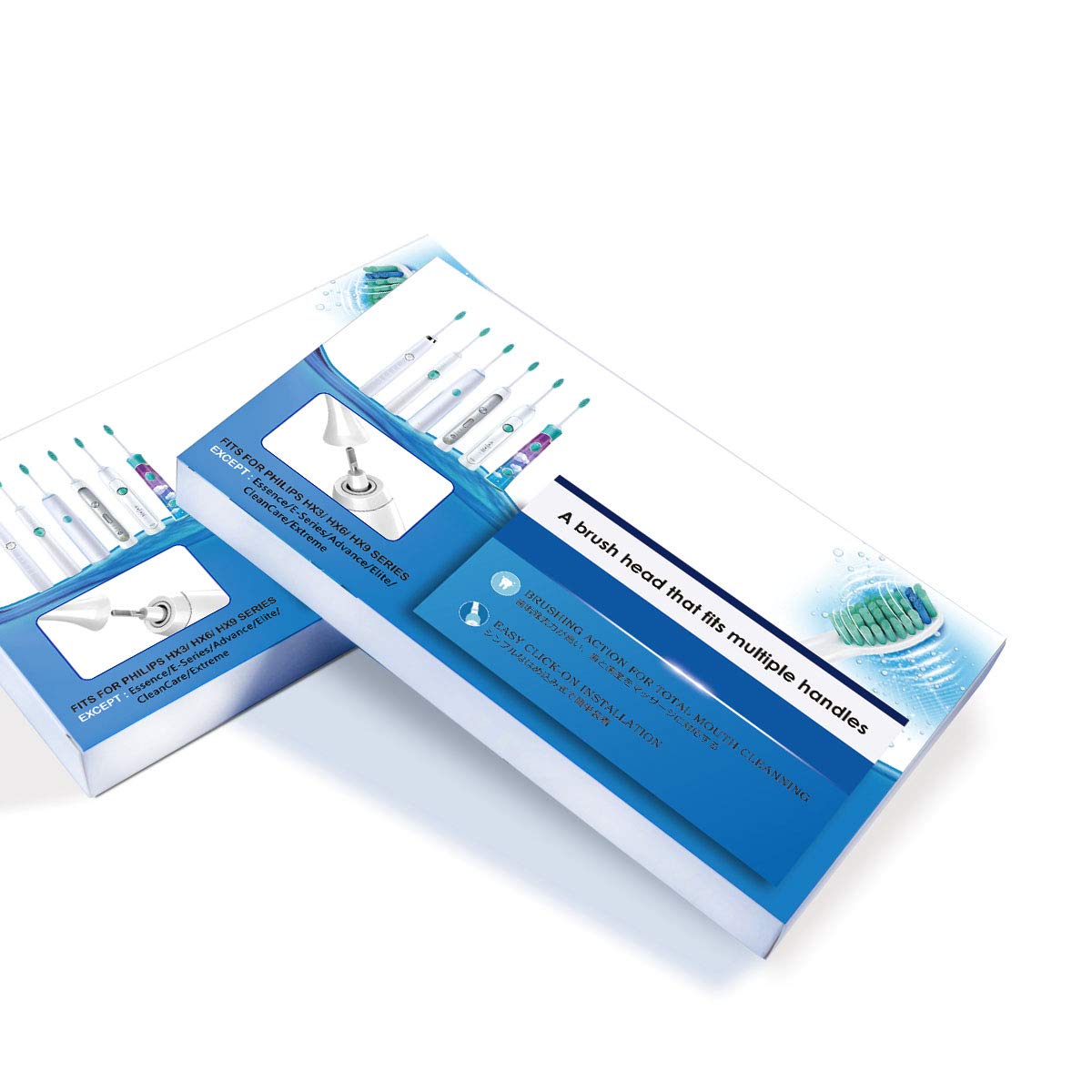 OTISA-Replacement Toothbrush Heads,10 Packs Toothbrush Head Compatible with Philips Sonicare DiamondClean,FlexCare,HealthyWhite,EasyClean,Essence+(Plus),More Toothbrush Heads for Brush Handles