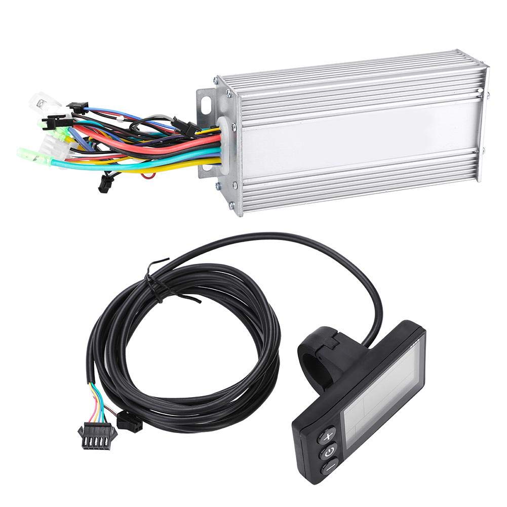 Gerioie 3 Brightness Levels Motor Controller Brushless Controller Kit 1000W Scooter Motor Controller for Scooter Electric Bicycle Electric Skateboard Ebike Scooter(1000W48V)