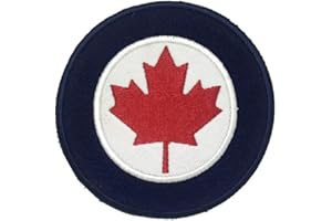 OYSTERBOY Canada Air Force Roundel Arm Tactical Patch Hook Back