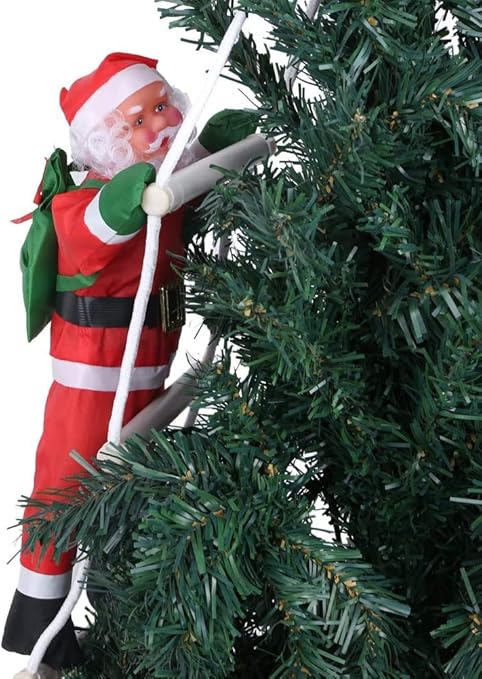 Amazon Co Jp 登るサンタさんのオーナメント一人 クライミングサンタクロース サンタクロース装飾 おもちゃ クリスマスツリー 屋内 屋外 ハンギング 装飾 飾り クリスマス 窓 ドア ホーム キッチン